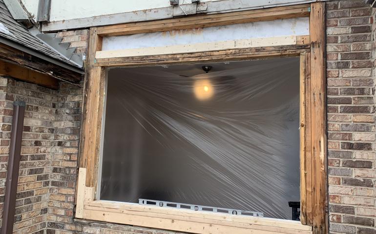 Window water leaking