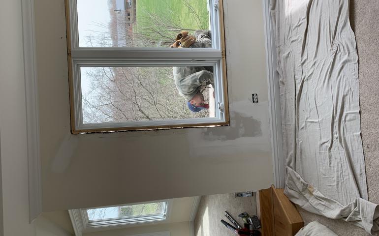 Window water leaking